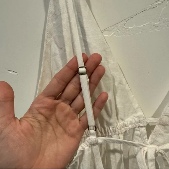 Anthropologie The Raya Colorblock Maxi Dress: Purple and White - Picture 13 of 16